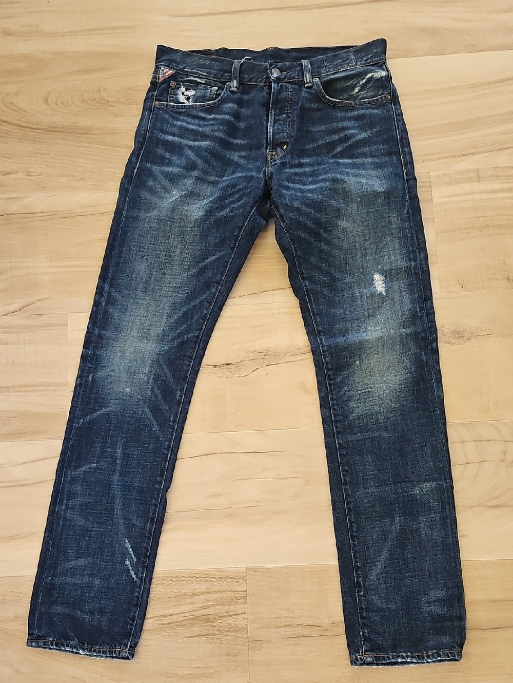 DENIM & SUPPLY RALPH LAUREN  Men's Slim Fit Vintage Style Blue Jeans Sz 32/34